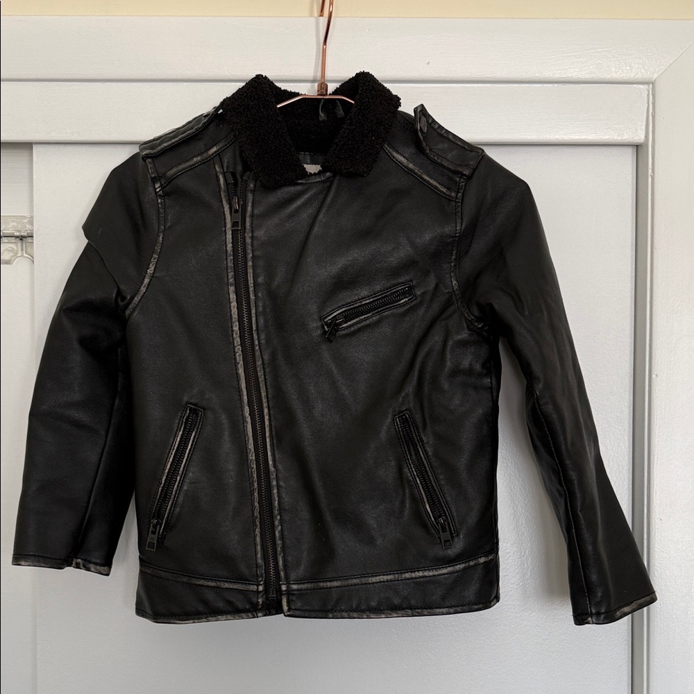 Zara Faux Leather Jacket